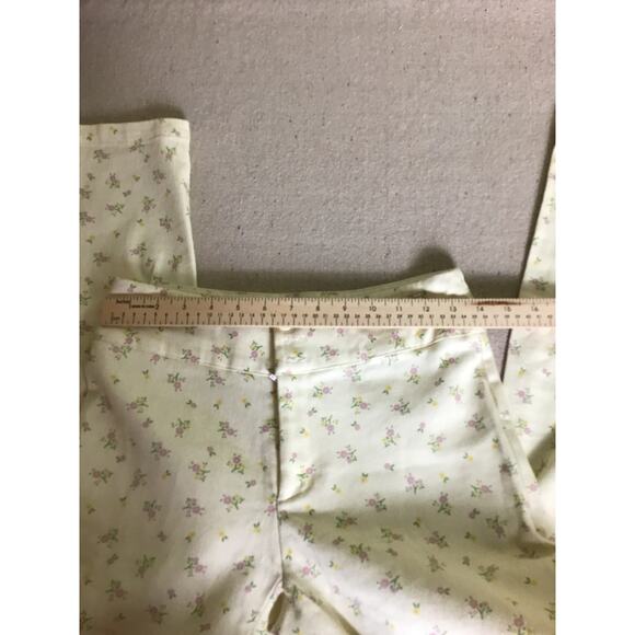Princess Polly Women Floral ankle Length Jeans Sz. 6 EUC Boho cottage Core Y2k - Picture 10 of 12